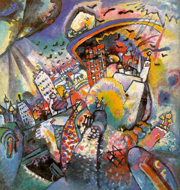 Wassily Kandinsky Moscow I oil painting image